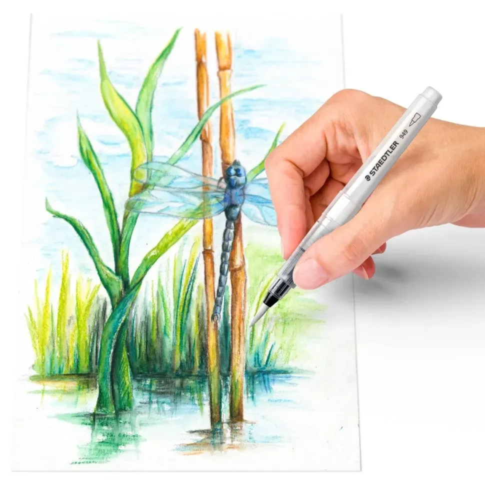 Set 4 Pinceles de Agua Staedtler