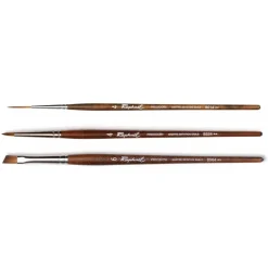 Set 3 Pinceles Pluma Sintético Precisión Raphaël