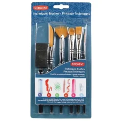 Set 6 Pinceles Técnicos Derwent