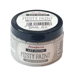 Set 4 pinturas Misty Paint metálicas Art Stories Stamperia 150ml