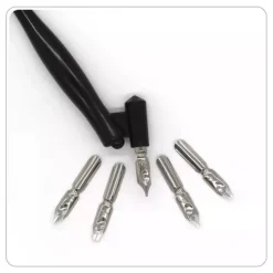 Set 5 plumillas con portaplumillas Talens