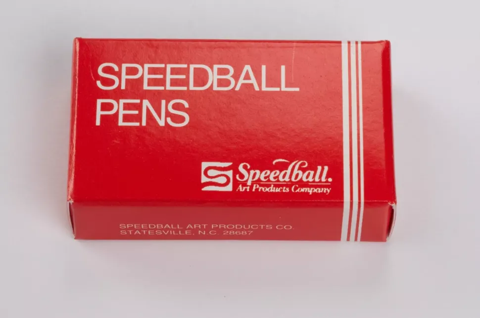 Set 6 plumillas planas serie A Speedball