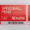 Set 6 plumillas planas serie C Speedball