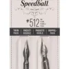 Set 2 plumillas puntiagudas 512 Speedball