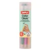Set 12 portaminas y recambios colores Color Click Apli 2,6mm