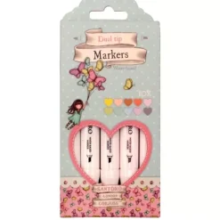 Set 10 rotuladores Dual-tip Pastels Markers Gorjuss