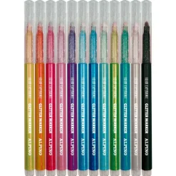 Set 12 rotuladores efecto purpurina Color Experience Alpino