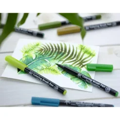 Set 6 Rotuladores Koi Brush Pen Botanical Sakura