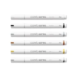 Set 6 rotuladores multisuperficie Essentials Acrea Copic
