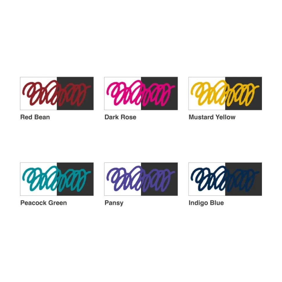 Set 6 rotuladores multisuperficie Deep Colors Acrea Copic