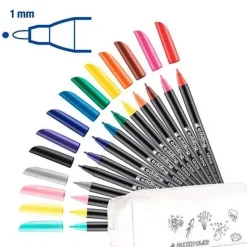 Set 14 Rotuladores Pastel + Estuche Edding