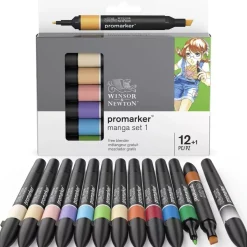 Set 12+1 Rotuladores Promarker Manga 1 Winsor & Newton