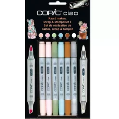 Set 5+1 rotuladores Scrap and Stamp 1 Copic Ciao