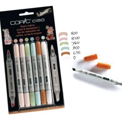 Set 5+1 rotuladores Scrap and Stamp 1 Copic Ciao