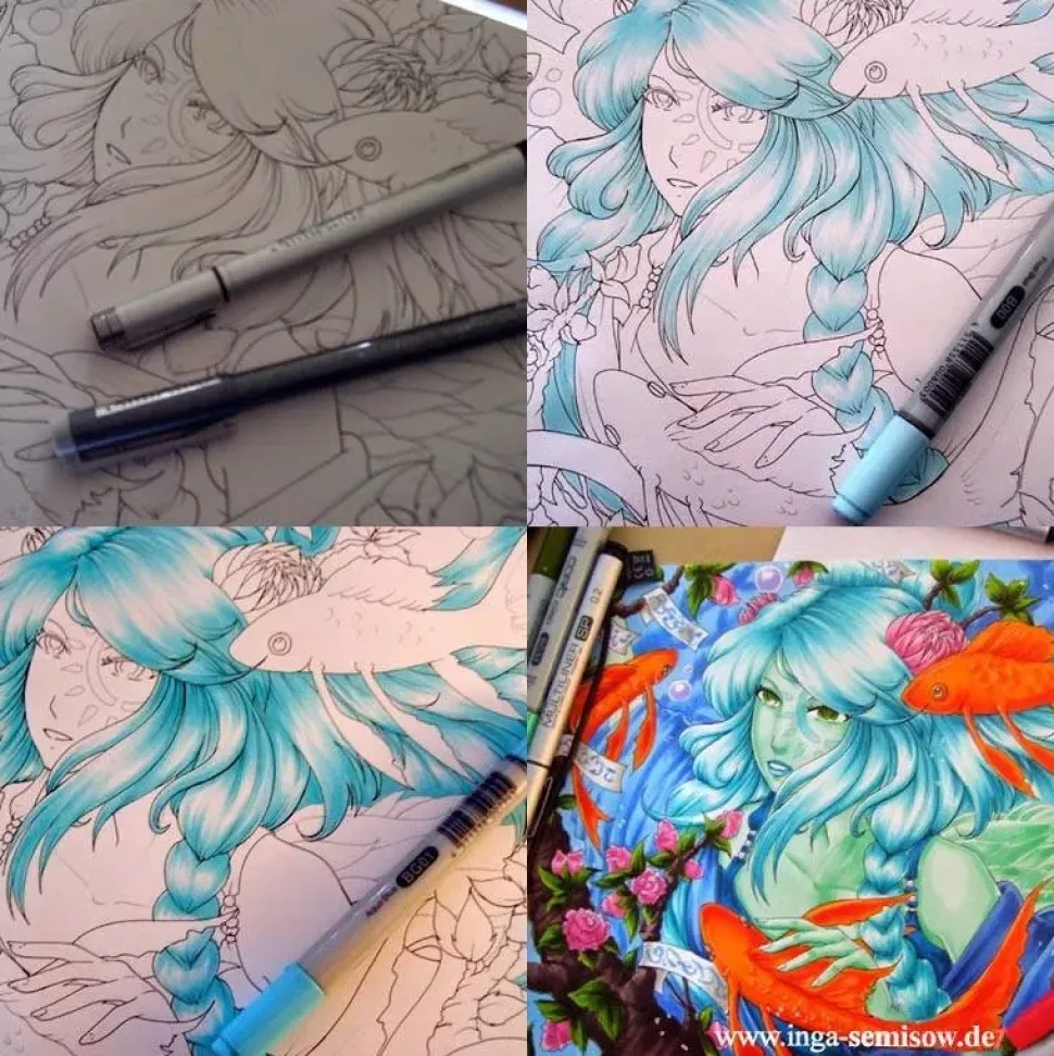 Set 5+1 rotuladores Scrap and Stamp 1 Copic Ciao