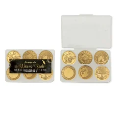 Set 6 sellos de lacre Celebración Wax and Seals Stamperia