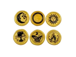 Set 6 sellos de lacre Celebración Wax and Seals Stamperia