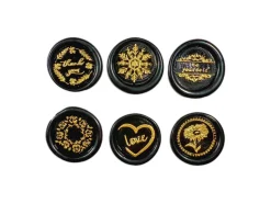 Set 6 sellos de lacre Wax and Seals Stamperia