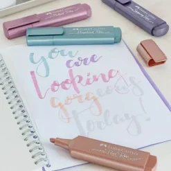 Set 4 Subrayadores Metálicos Textliner 46 Faber-Castell 01