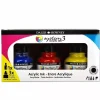 Set 3 tintas acrílicas System3 Daler-Rowney 29.5ml