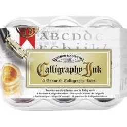 Set 6 Tintas para Caligrafía Winsor & Newton 30ml