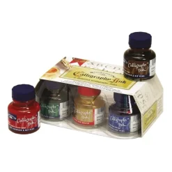 Set 6 Tintas para Caligrafía Winsor & Newton 30ml