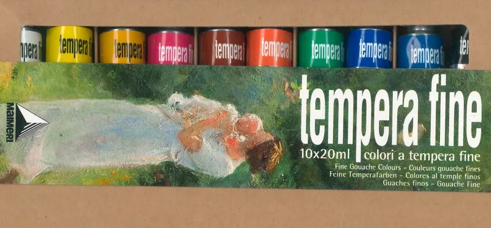 Set 10 Témperas Finas Maimeri 20ml