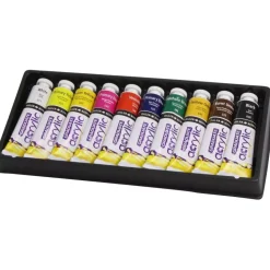 Set 10 Tubos Acrílicos Graduate Daler Rowney 38ml
