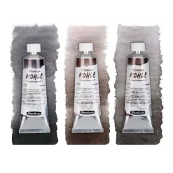 Set 3 tubos carbón líquido Schmincke 5ml