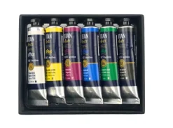 Set 6 Tubos de Acrílico Extrafino Arts Titan 20ml