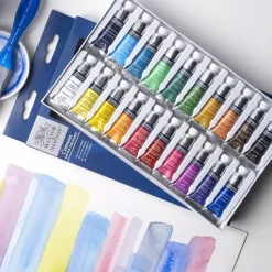 Set 20 Tubos de Acuarela Cotman Winsor & Newton 5ml