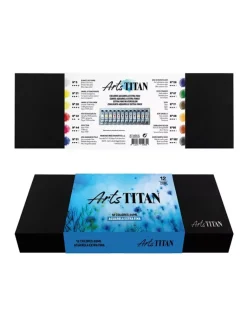 Set 12 Tubos de Acuarela Extrafina Arts Titan 20ml