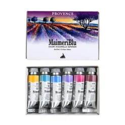 Set 6 tubos de acuarela Provence Set Maimeri 12ml