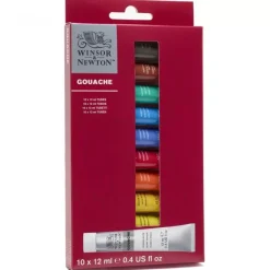 Set 10 Tubos de Gouache Winsor and Newton 12ml