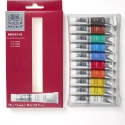 Set 10 Tubos de Gouache Winsor and Newton 12ml