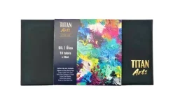 Set 10 Tubos de Óleo Extrafino Arts Titan 20ml