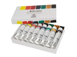 Set 8 tubos de óleo Norma Professional Schmincke 20ml