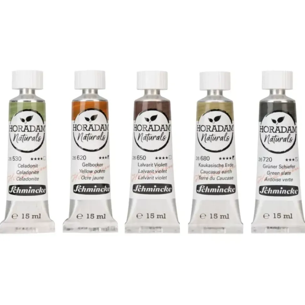Set 5 tubos gouache Naturals Schmincke 15ml