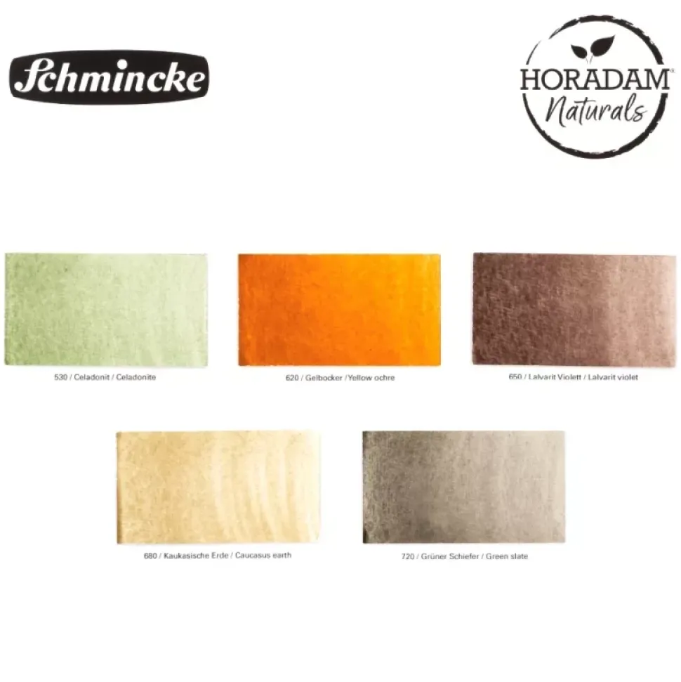 Set 5 tubos gouache Naturals Schmincke 15ml
