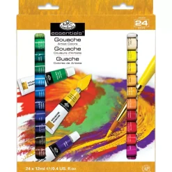 Set 24 Tubos Gouache Royal & Langnickel 12ml