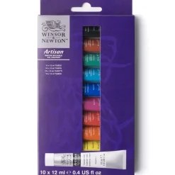 Set 10 tubos óleo al agua iniciación Artisan Winsor and Newton 12ml