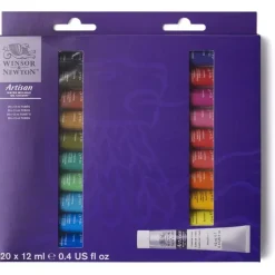 Set 20 tubos óleo al agua iniciación Artisan Winsor and Newton 12ml