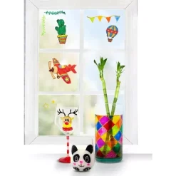 Set 12 Tubos Pintura Cristal Crea+ Alpino