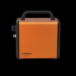 Set compresor Arism Mini Electric Orange con HB-040 y accesorios Sparmax