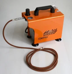 Set compresor Quantum Orange AC-501X y manguera 2m Sparmax