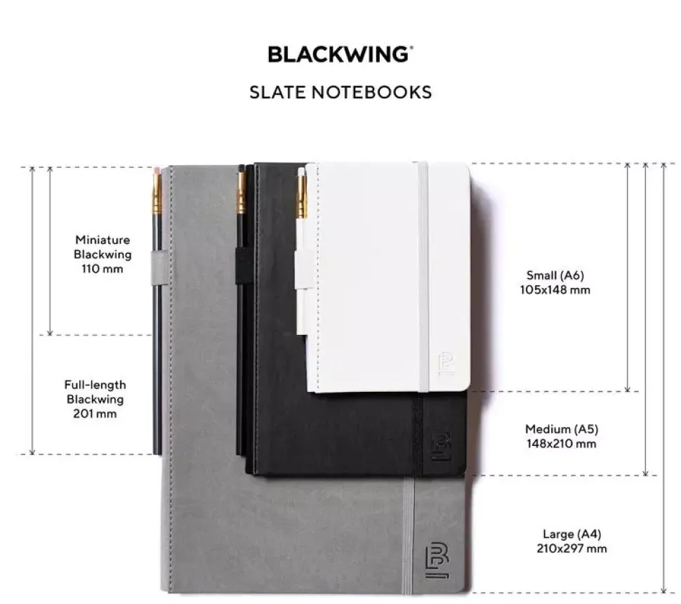 Set Cuaderno A5 y Lapicero Slate Blackwing