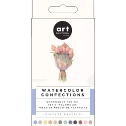 Set de 12 acuarelas Confections Vintage Pastel Prima Marketing