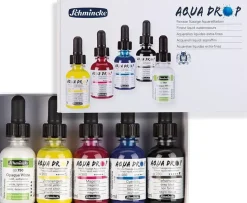Set de 5 acuarelas líquidas Aqua Drop Schmincke 30ml