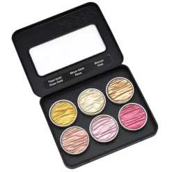 Set de 6 acuarelas Pearlcolor Vintage Coliro