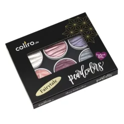 Set de 6 acuarelas Pearlcolor Fairytale Coliro